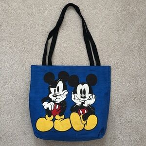 Disney Canvas Tote Bag Mickey Mouse